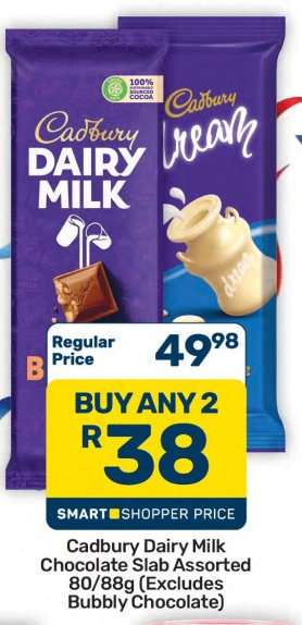 Cadbury Dairy Milk Chocolate Slab Assorted