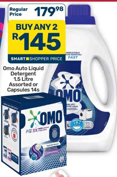 Omo Auto Liquid Detergent