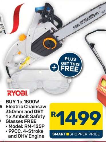 Ryobi Electric Chainsaw 1800W 350mm
