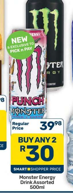 Monster Energy Drink Assorted 500ml