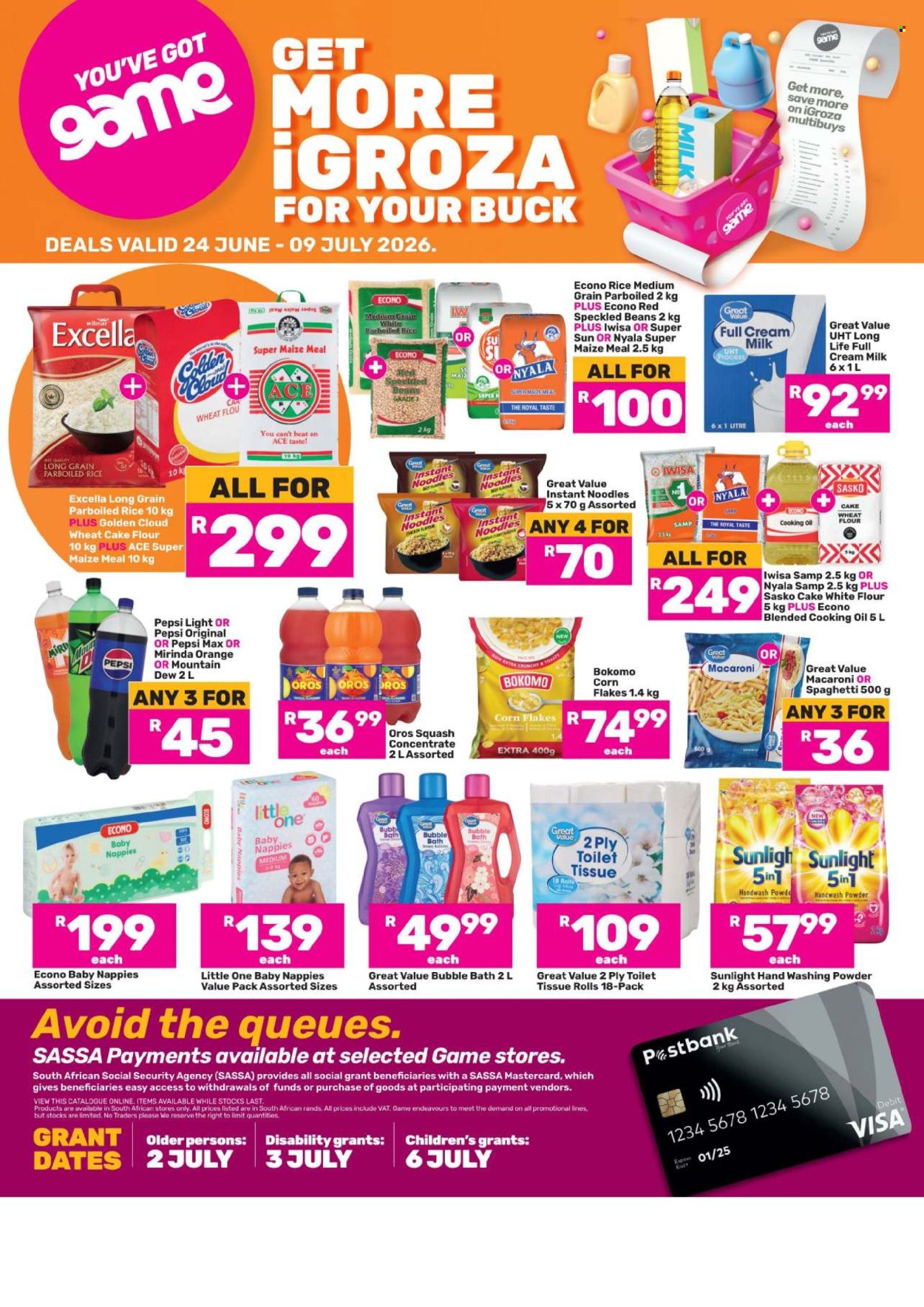 Game specials - 06.24.2026 - 07.09.2026. Page 1
