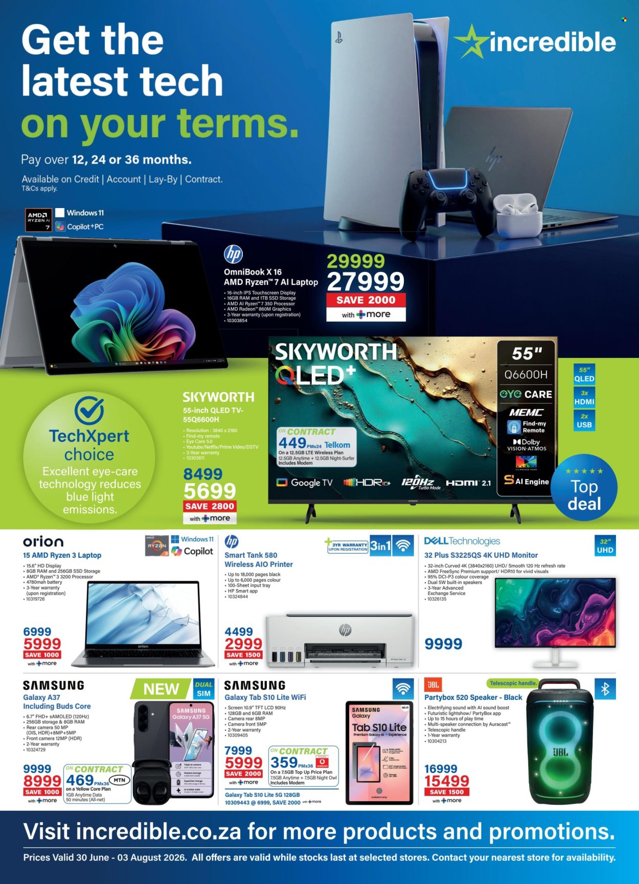 Incredible Connection specials - 06.30.2026 - 08.03.2026. Page 1