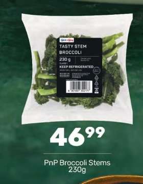 PnP Broccoli Stems 230g