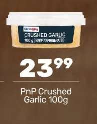 PnP Crushed Garlic 100g