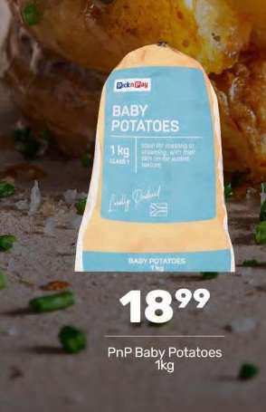 PnP Baby Potatoes 1kg