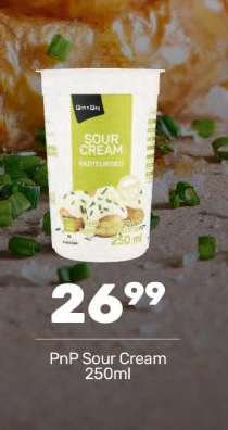PnP Sour Cream 250ml