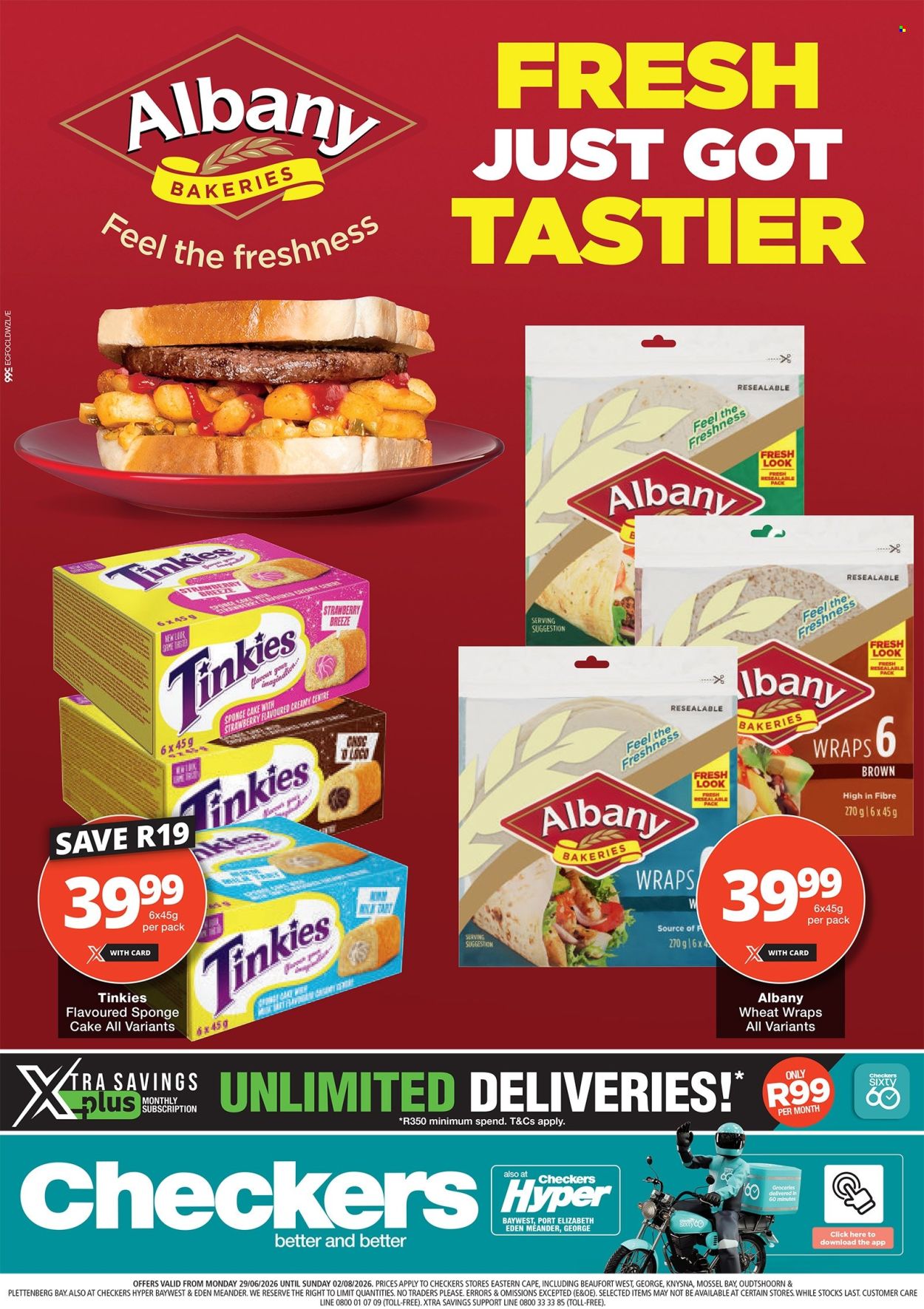 Checkers specials - 06.29.2026 - 08.02.2026. Page 1