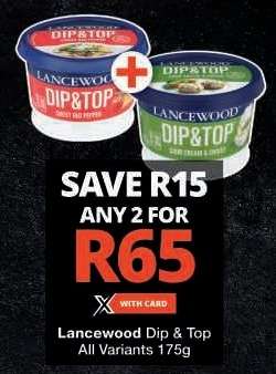LANCEWOOD Dip&Top