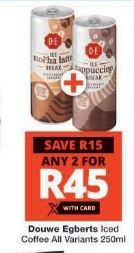 Douwe Egberts Iced Coffee