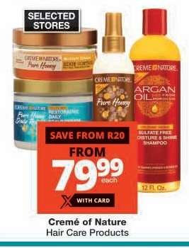 Creme of Nature Hair Care Products