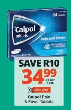 Calpol Pain & Fever Tablets