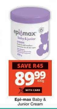EPI-MAX BABY & JUNIOR CREAM