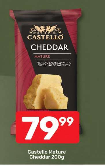 Castello Mature Cheddar 200g