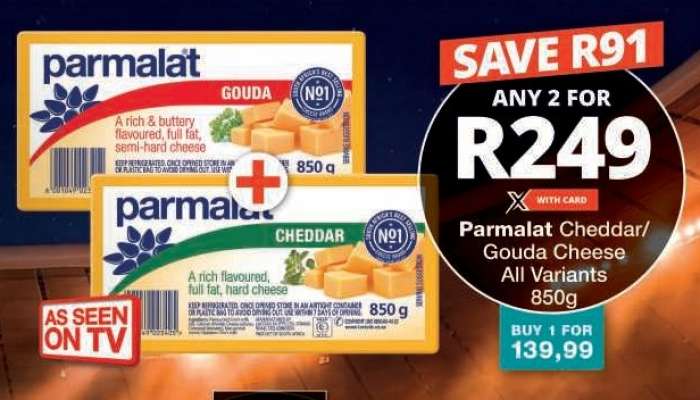 Parmalat Cheddar/Gouda Cheese