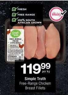 Simple Truth Free-Range Chicken Breast Fillets
