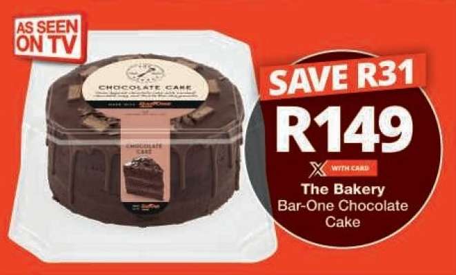 The Bakery Bar-One Chocolate Cake