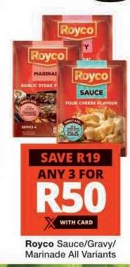 Royco Sauce, Gravy, Marinade