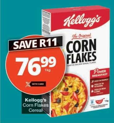 Kellogg's Corn Flakes Cereal