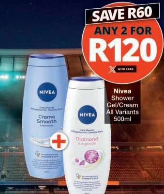 Nivea Shower Gel/Cream
