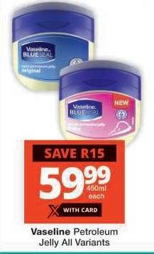Vaseline Petroleum Jelly All Variants