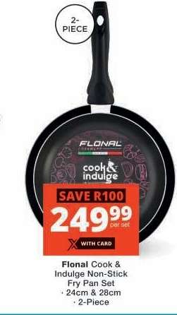 Flonal Cook & Indulge Non-Stick Fry Pan Set