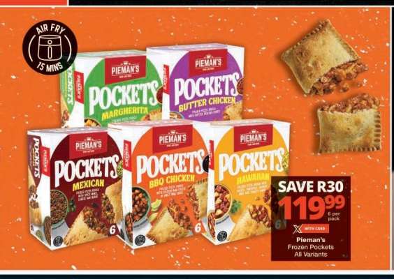 Pieman's Frozen Pockets