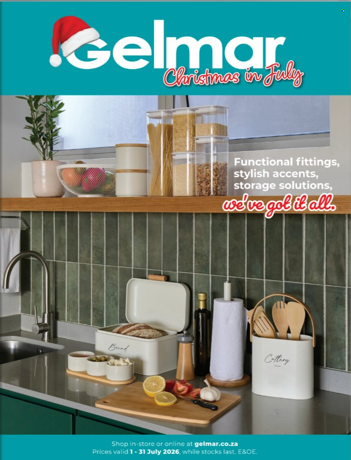 Gelmar specials - 07.01.2026 - 07.31.2026. Page 1