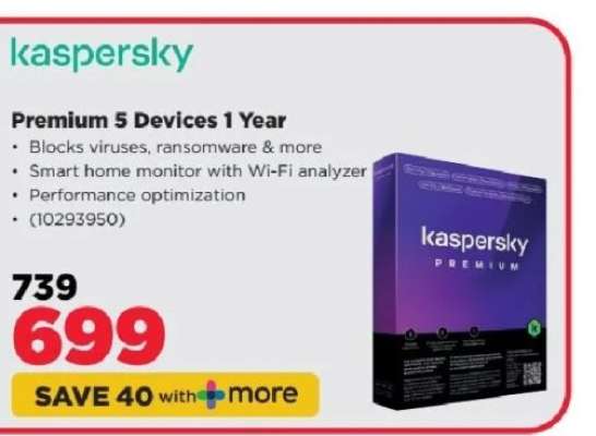 Kaspersky Premium 5 Devices 1 Year