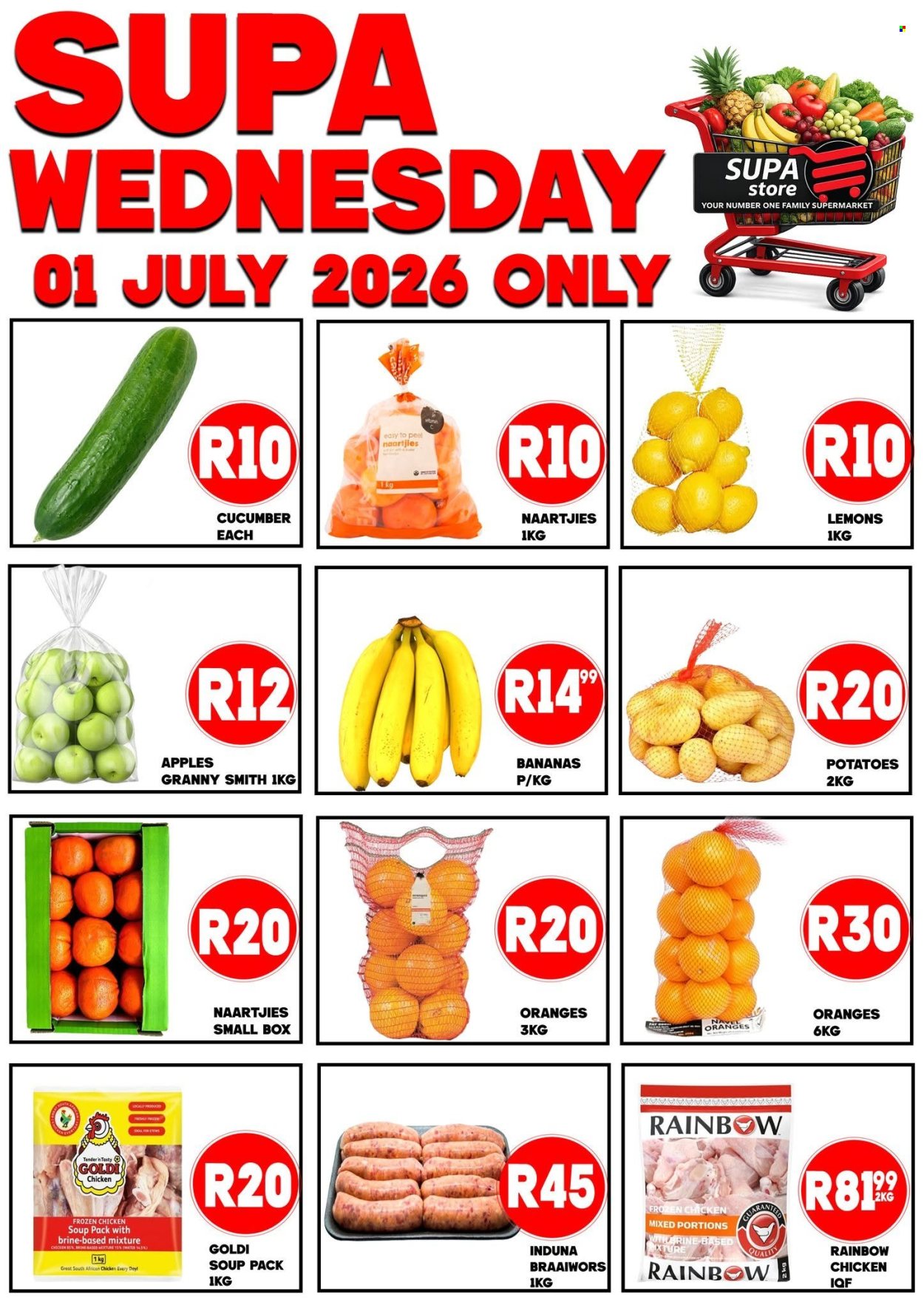 Supa Store specials - 07.01.2026 - 07.01.2026. Page 1