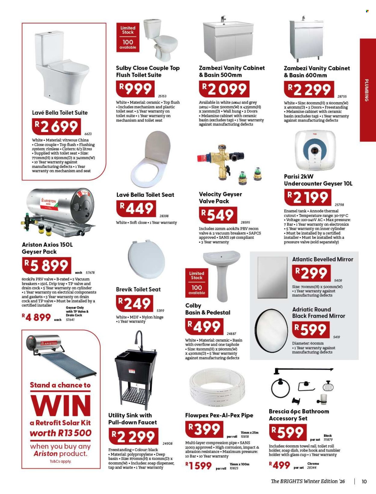 Brights Hardware specials - 07.01.2026 - 08.31.2026. Page 11