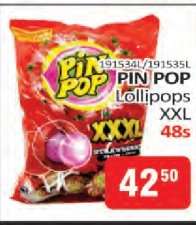 PIN POP Lollipops XXL