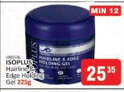 ISOPLUS HAIRLINE & EDGE HOLDING GEL 225g