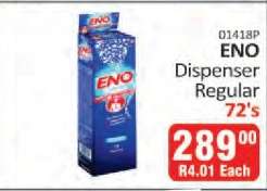 ENO Dispenser Regular 72's