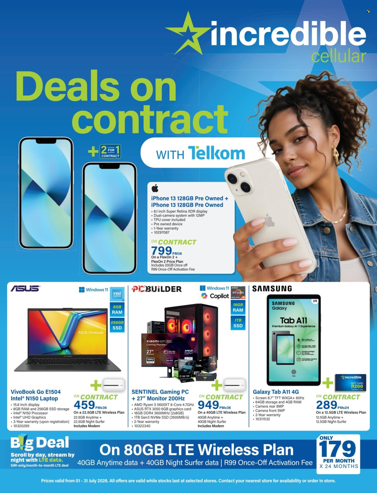 Incredible Connection specials - 07.01.2026 - 07.31.2026. Page 1