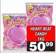 HEART BEAT CANDY 1KG