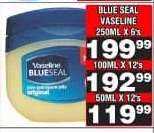 BLUE SEAL VASELINE 250ML X 6's