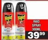 RAID SPRAY 300ML