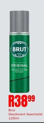 Brut Deodorant Assorted