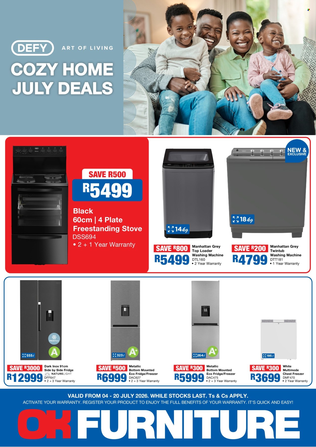 OK Furniture specials - 07.04.2026 - 07.20.2026. Page 1