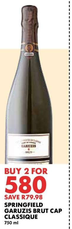 Springfield Garuzis Brut Cap Classique