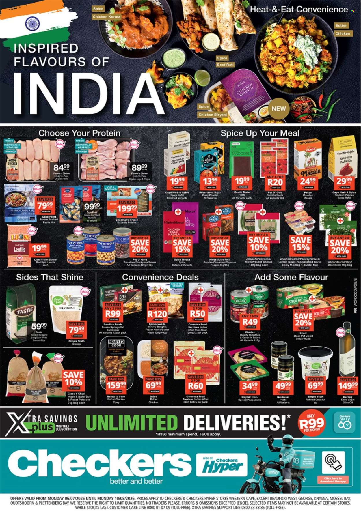 Checkers specials - 07.06.2026 - 08.10.2026. Page 1