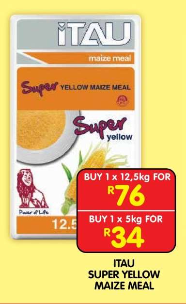 ITAU SUPER YELLOW MAIZE MEAL