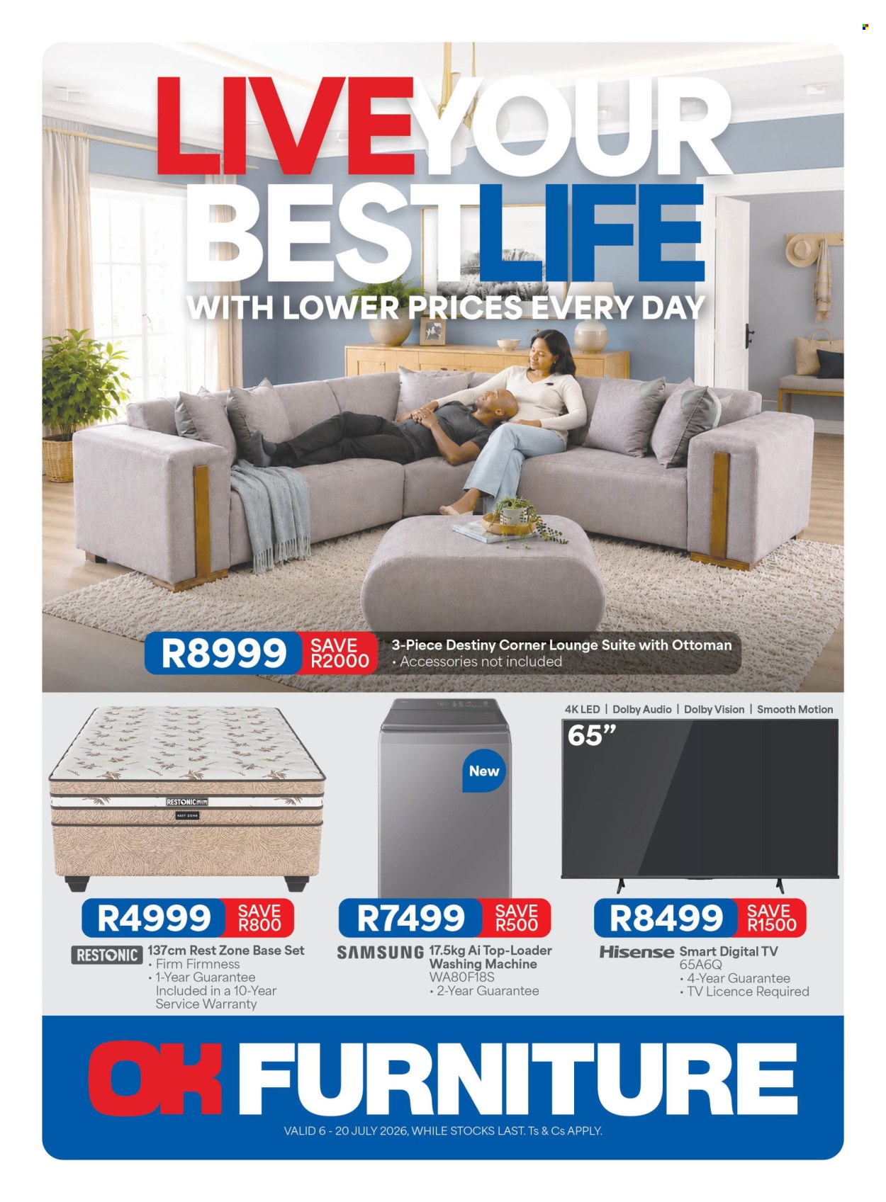 OK Furniture specials - 07.06.2026 - 07.20.2026. Page 1