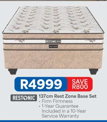Restonic 137cm Rest Zone Base Set