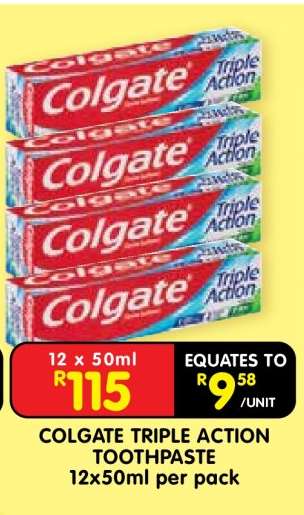 Colgate Triple Action Toothpaste