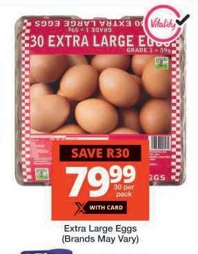 Extra Large Eggs