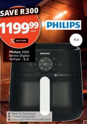 Philips 2000 Series Digital Airfryer - 6.2L