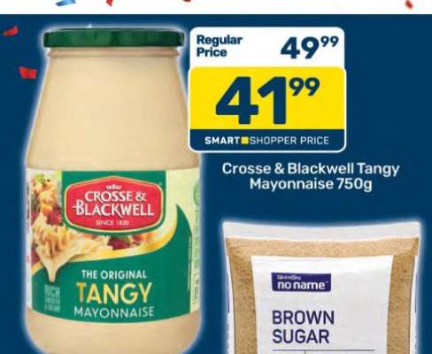 Crosse & Blackwell Tangy Mayonnaise-750g