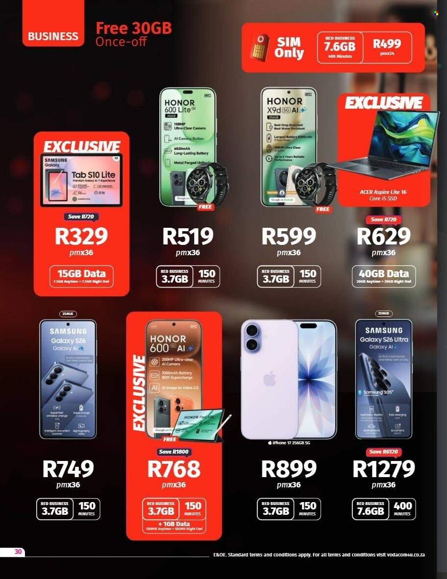 Vodacom specials - 07.07.2026 - 08.06.2026. Page 30