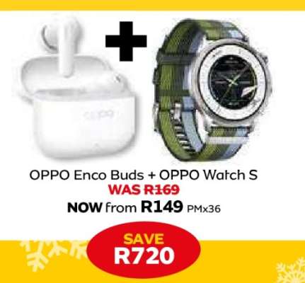 OPPO Enco Buds + OPPO Watch S